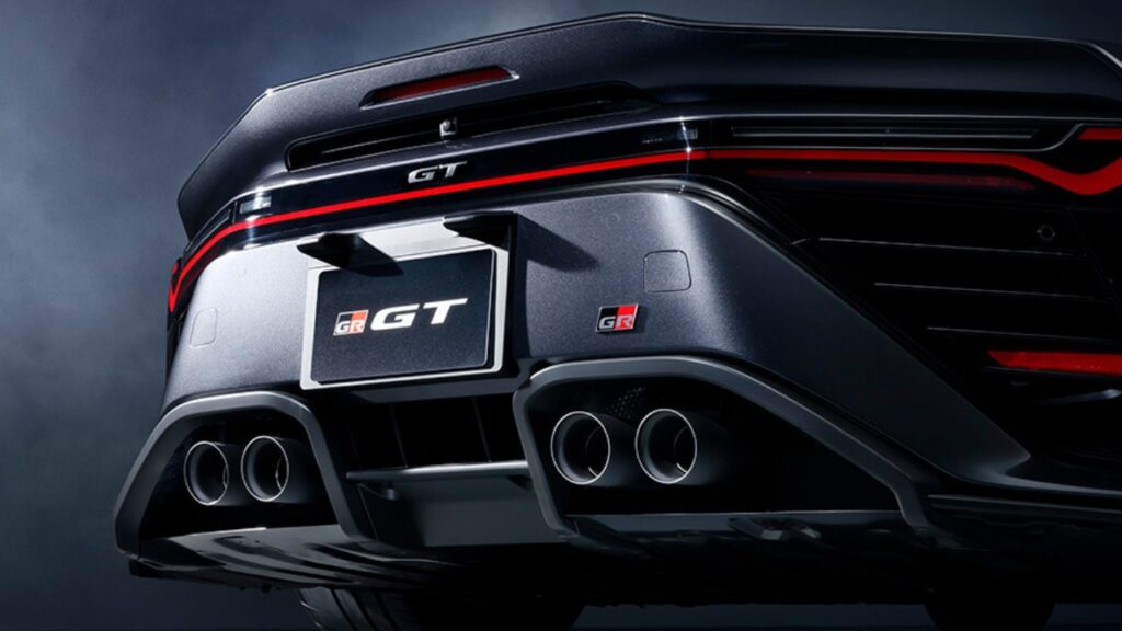 Toyota GR GT rear